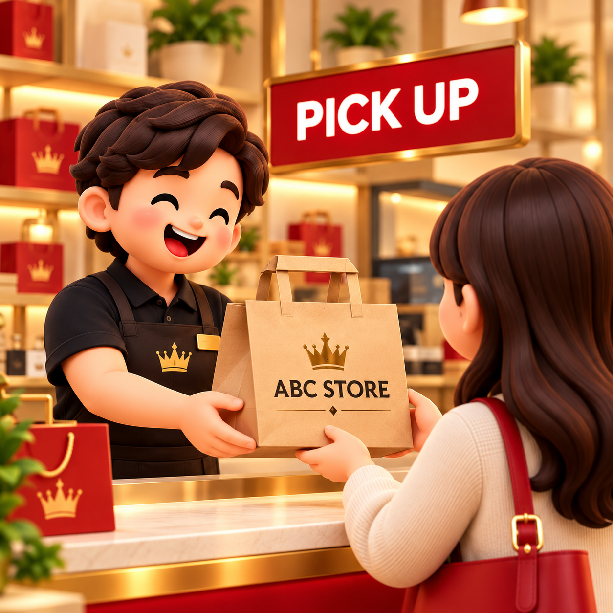 Order is prepared and collected